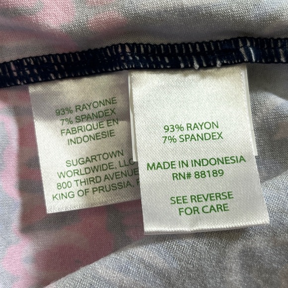 NWOT Lilly Pulitzer Sophie Ruffle Dress Pink Flamingo High Tide UPF 50 - Picture 9 of 10